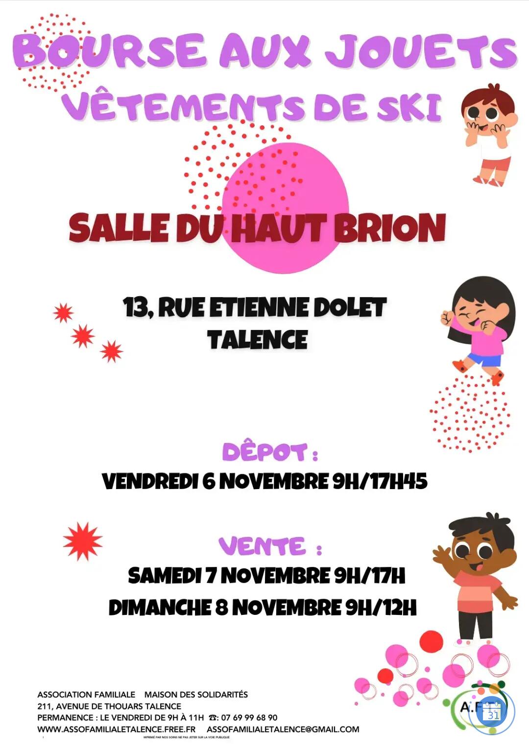 Image BOURSE AUX JOUETS VÊTEMENTS DE SKI (photo 1)