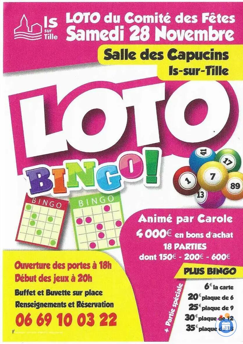 Image loto comité des fêtes is sur tille (photo 1)