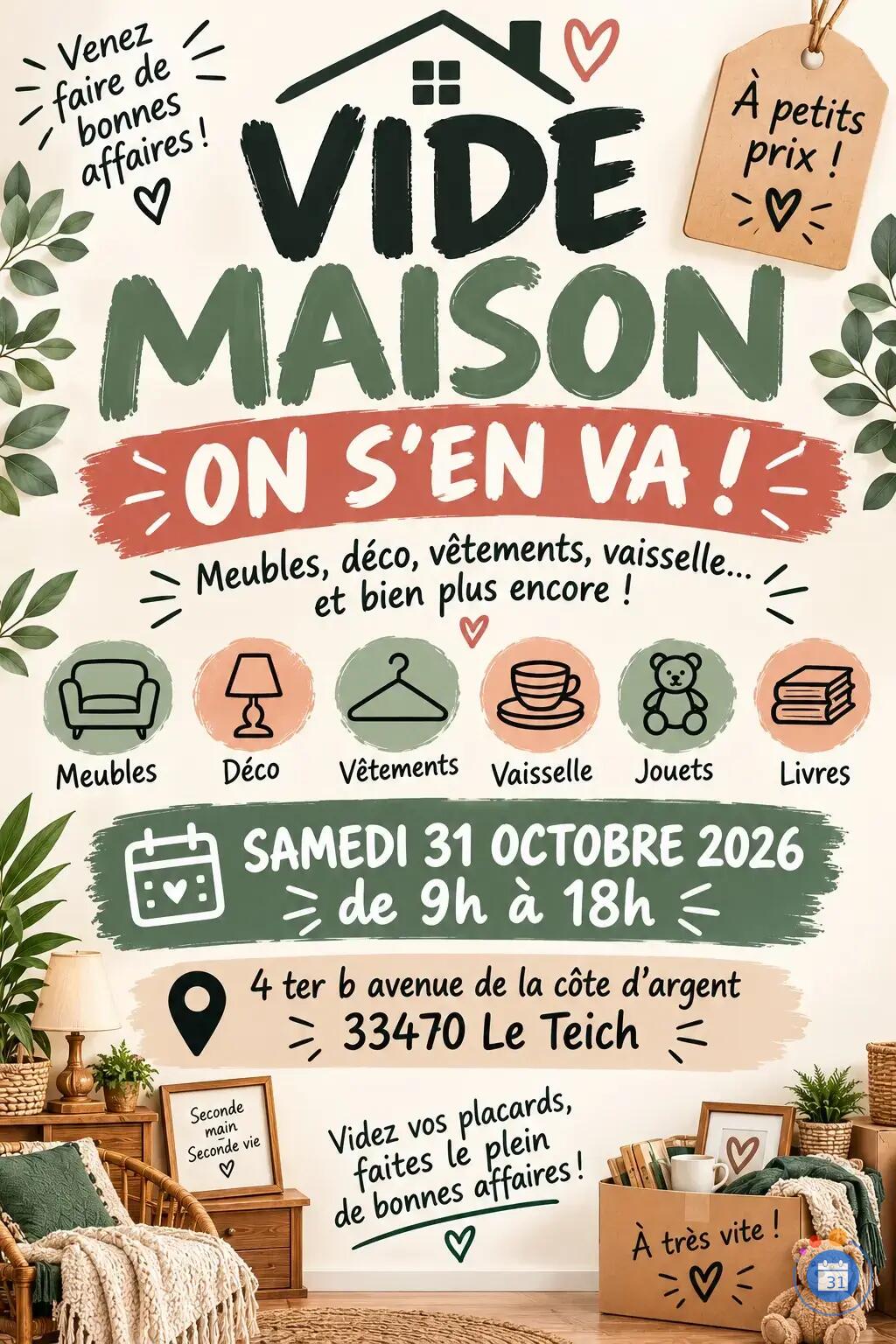 Image VIDE MAISON LE TEICH (photo 1)