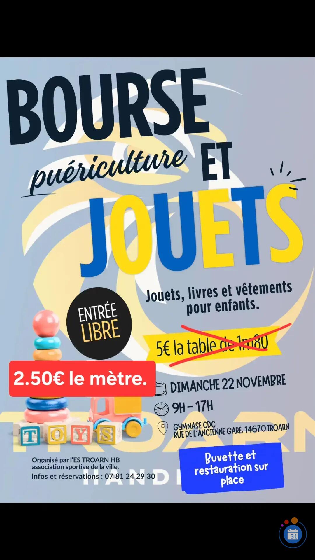 Image Bourse aux vêtements enfants jouets et livres (photo 1)