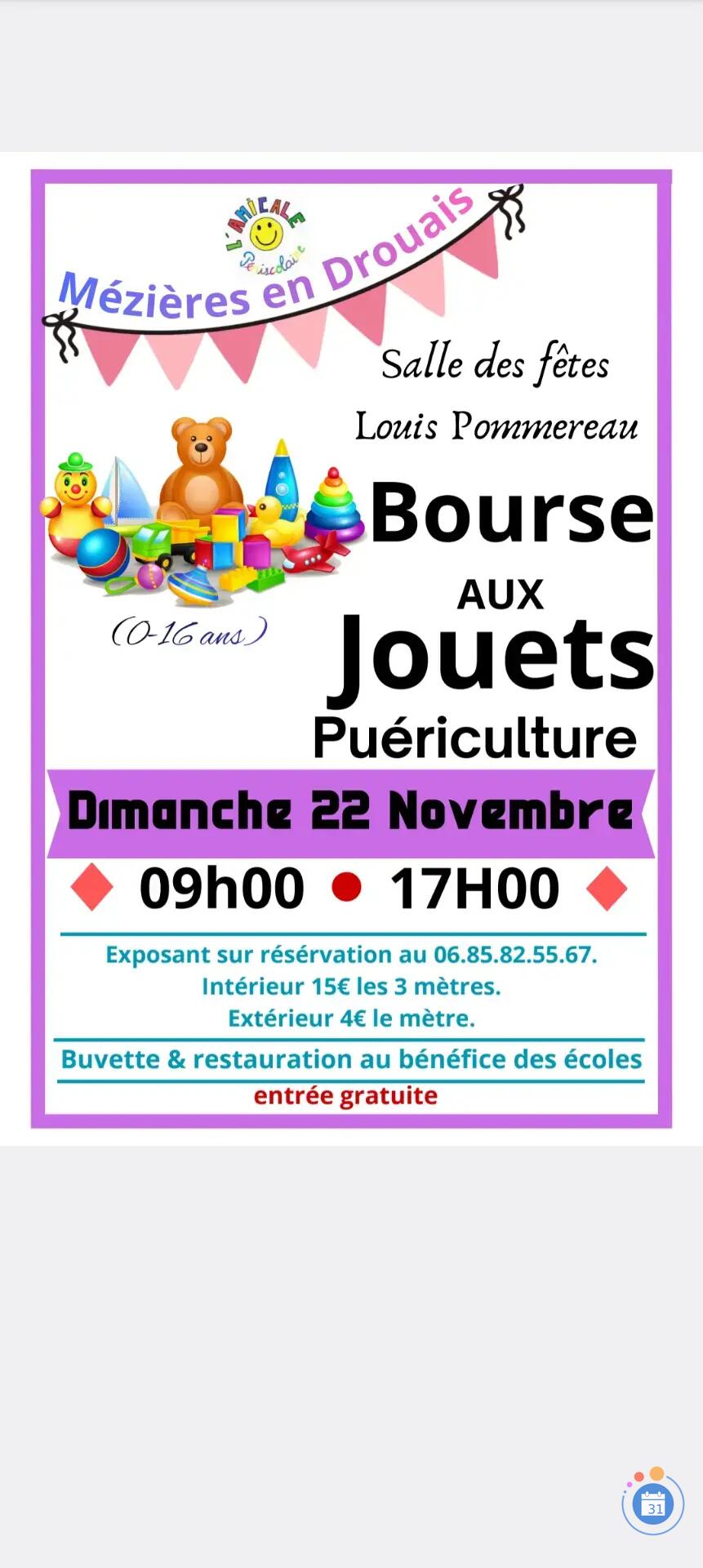 Image Foire à Puériculture Bourse à jouets (photo 1)
