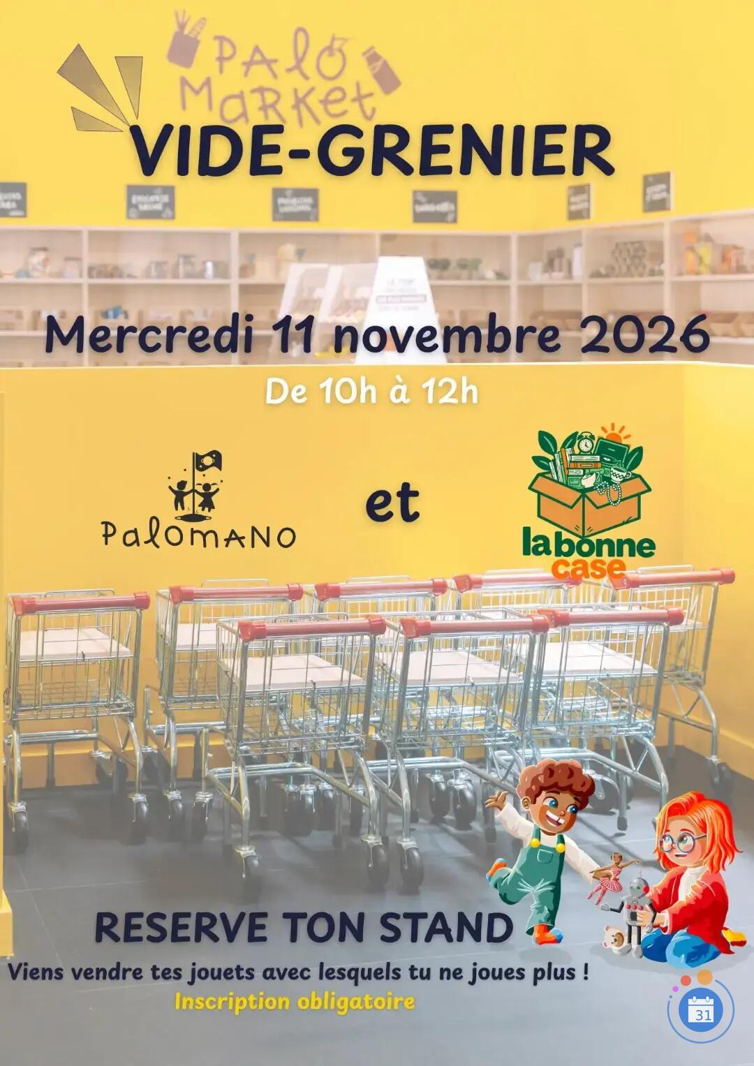 Image Vide grenier des enfants chez palomano (photo 1)