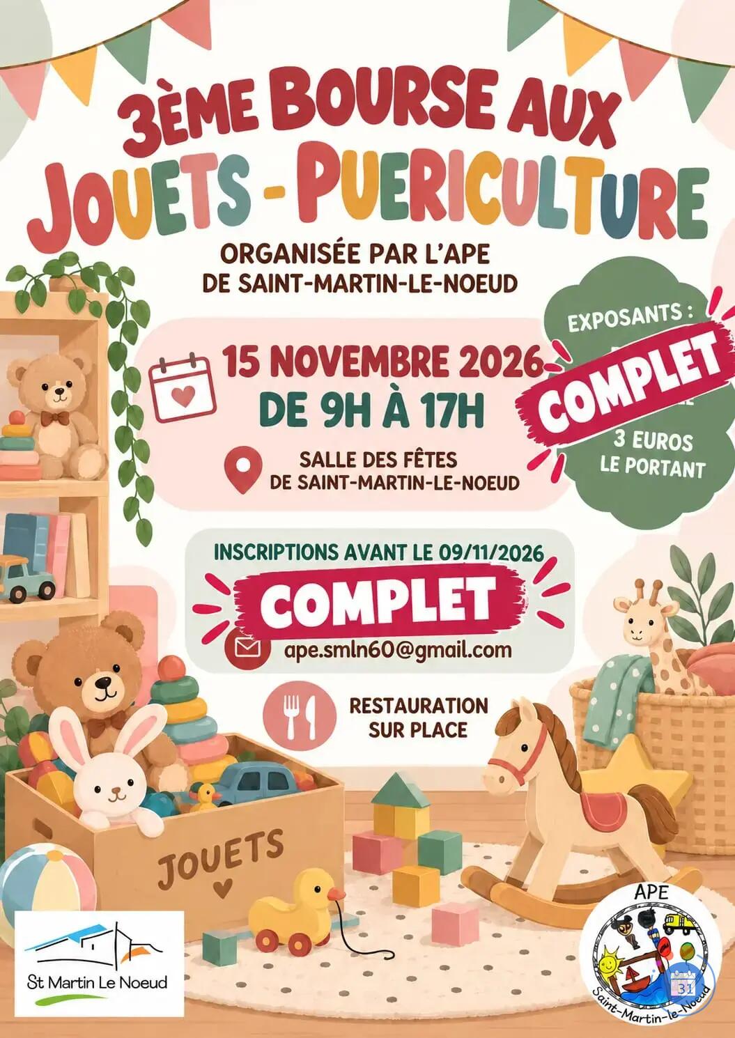 Image Bourse jouets vetements puériculture (photo 1)