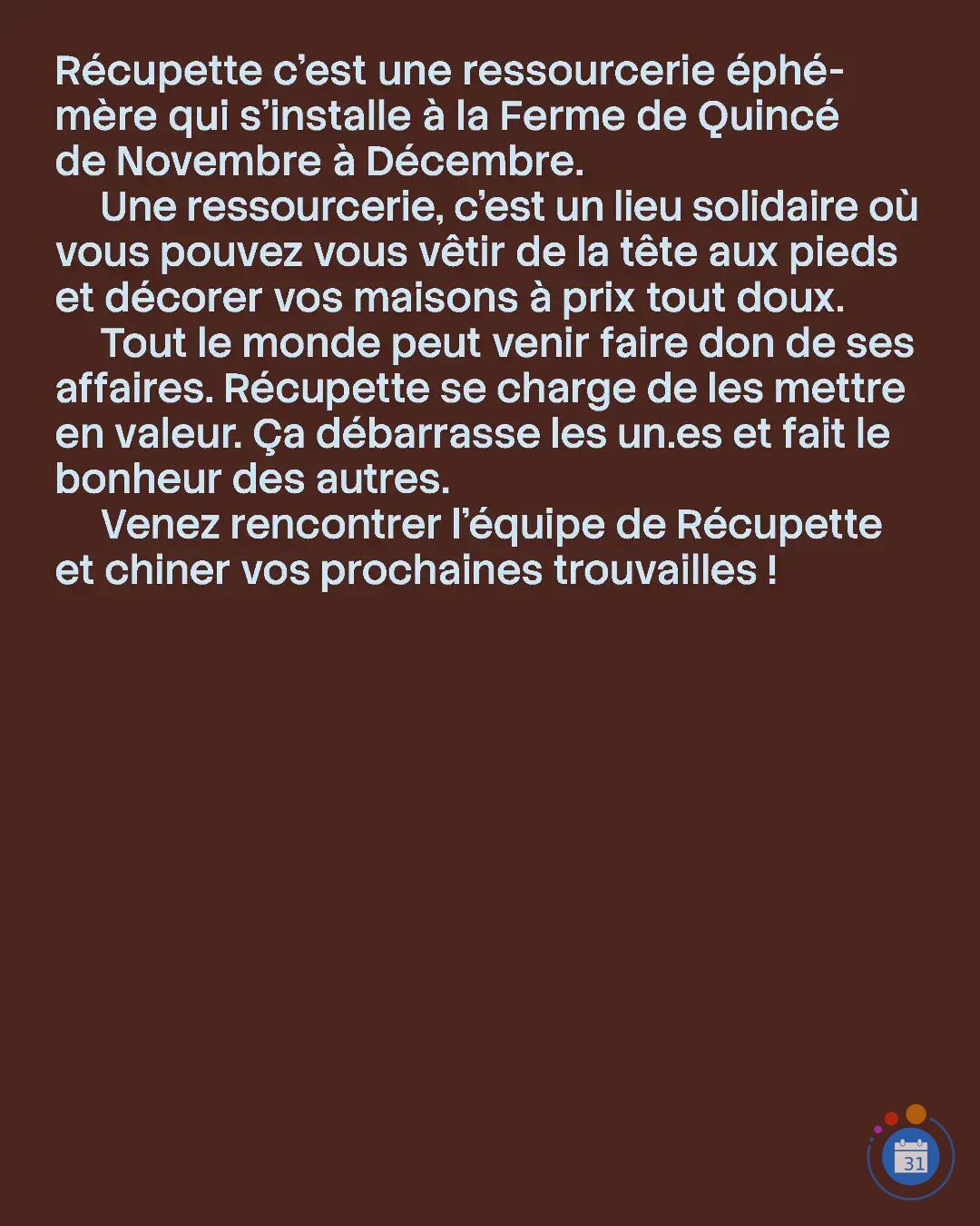 Image Récupette Ressourcerie Ephémère (photo 4)