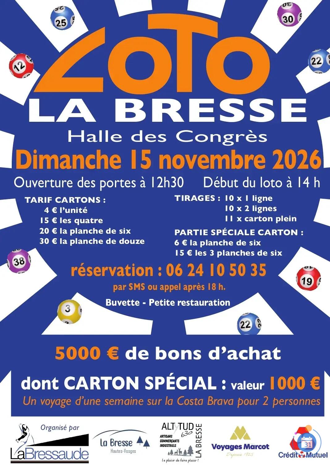 Image Loto de la bressaude (photo 1)