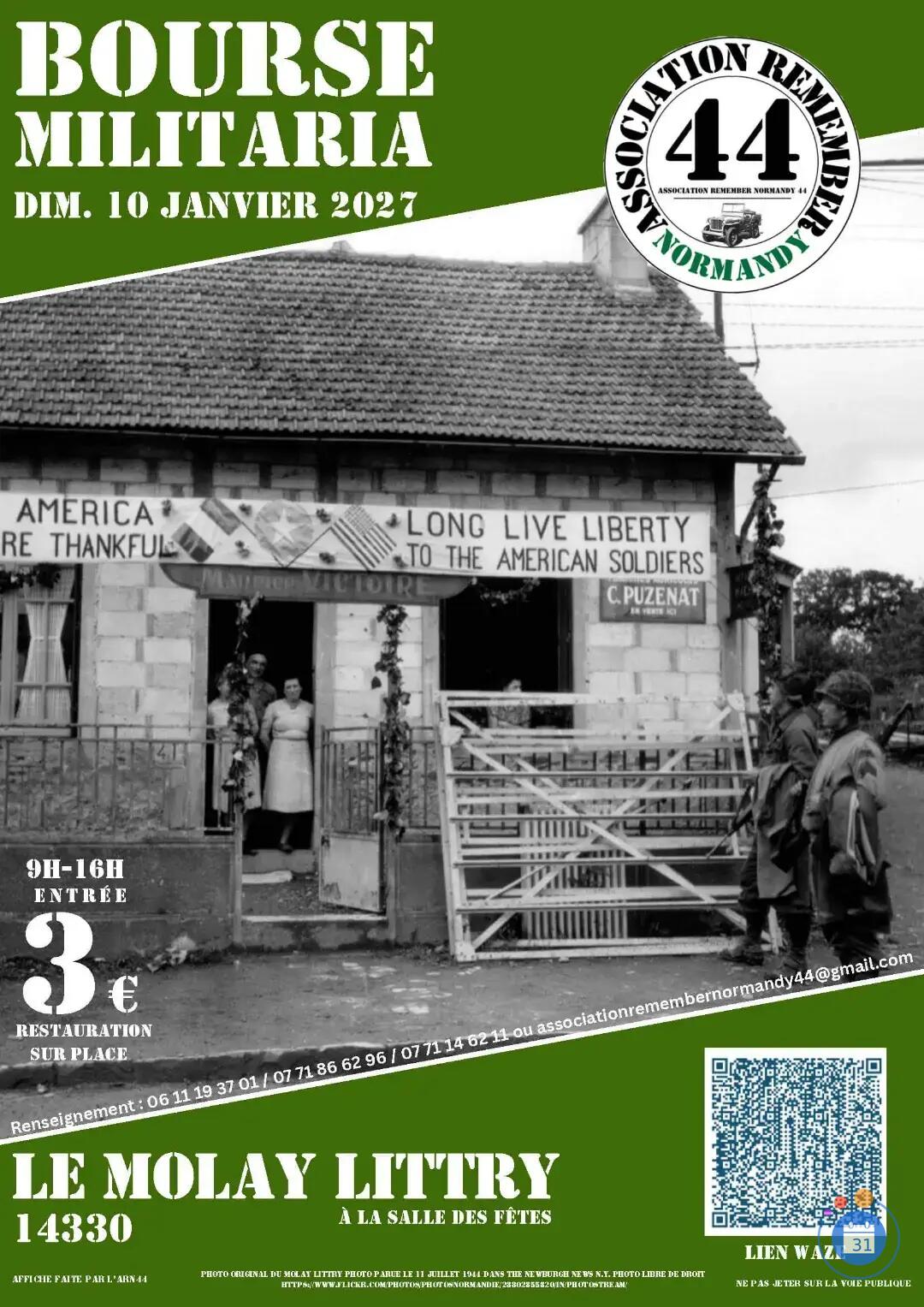 Image BOURSE MILITARIA A.R.N.44 (photo 1)