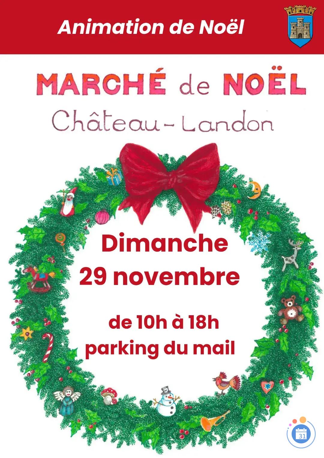 Image Marché de Noël de Château-Landon (photo 1)