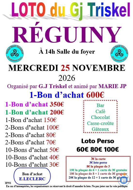 Image Loto du GJ Triskel Nord Morbihan (photo 1)
