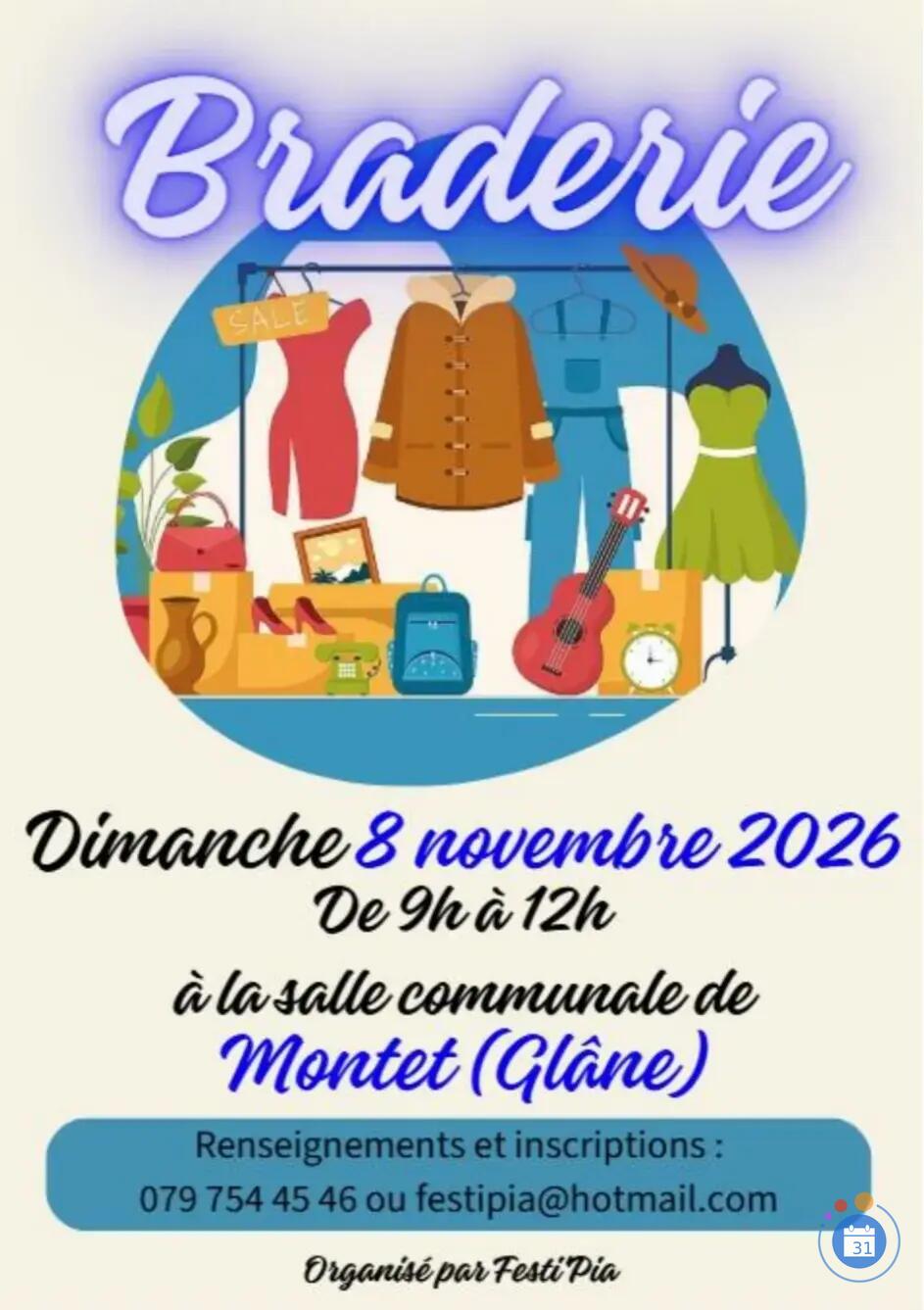 Image Braderie de Montet (Glâne) (photo 1)