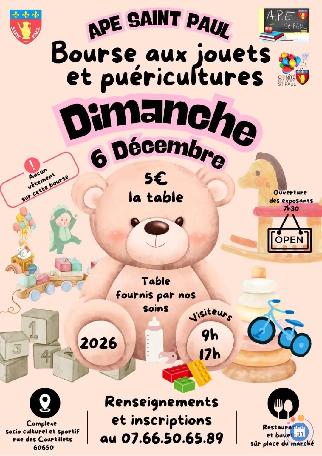 Image Bourse aux jouets & puéricultures (photo 1)