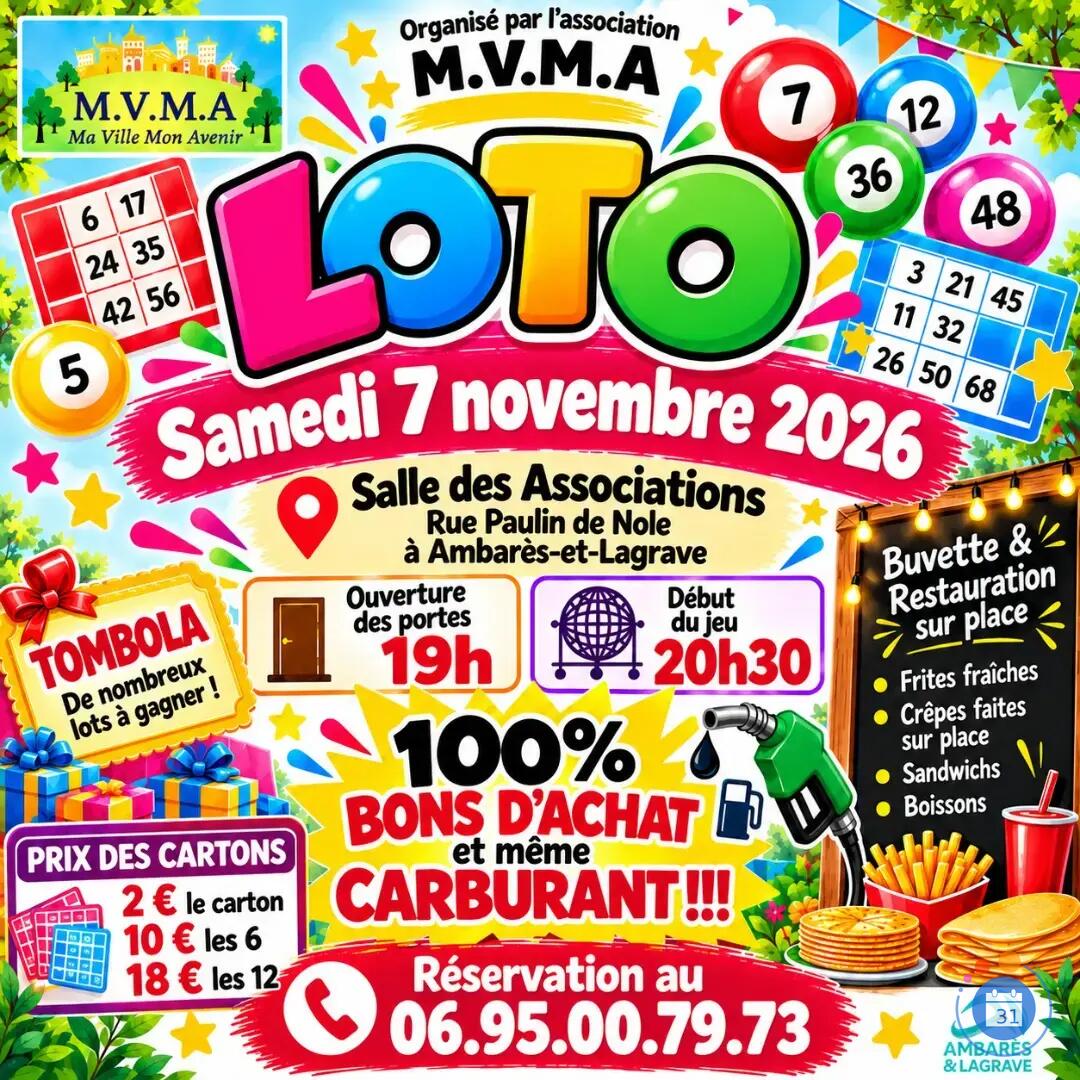 Image Loto de l'association Ma Ville Mon Avenir (photo 1)