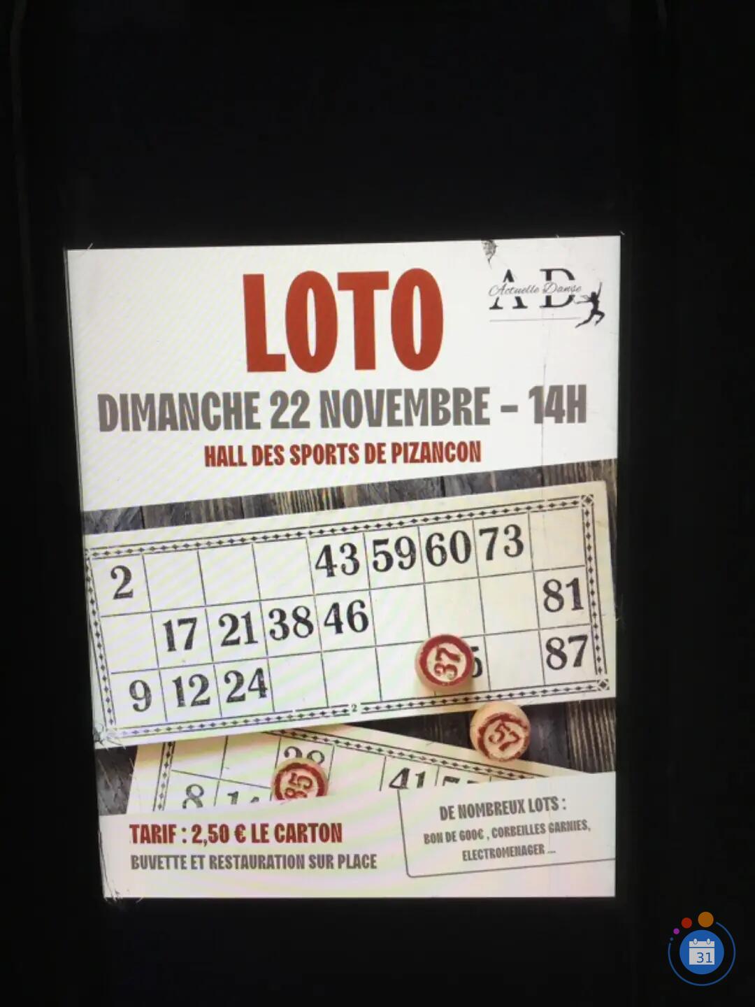 Image LOTO ACTUELLE DANSE (photo 1)