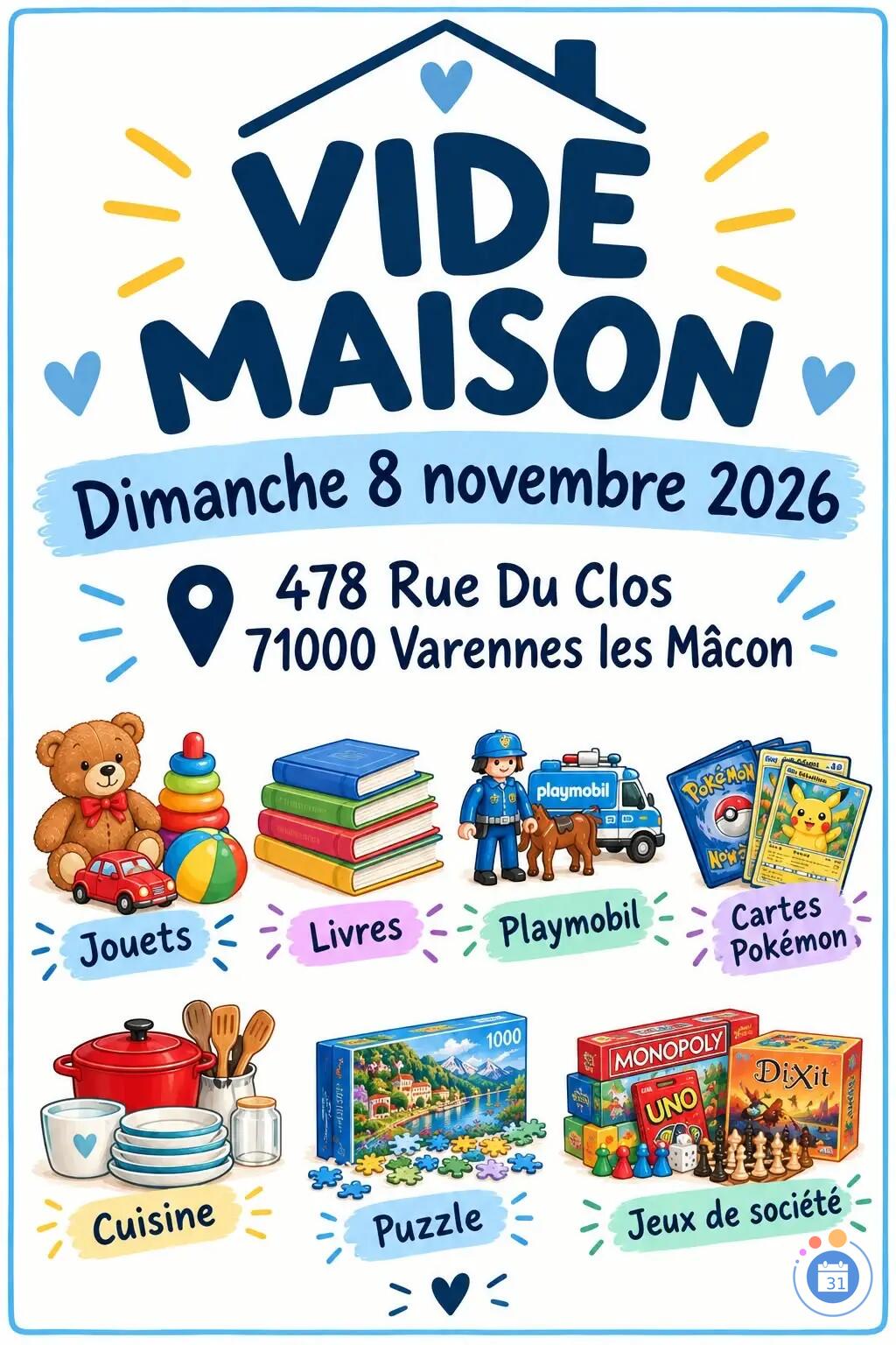 Image Vide-maison à Varennes-les-Mâcon (photo 1)