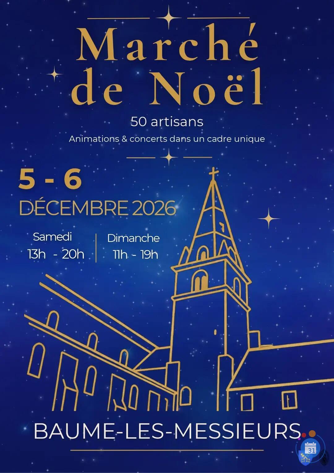 Image Marché de Noël de Baume-les-Messieurs (photo 1)