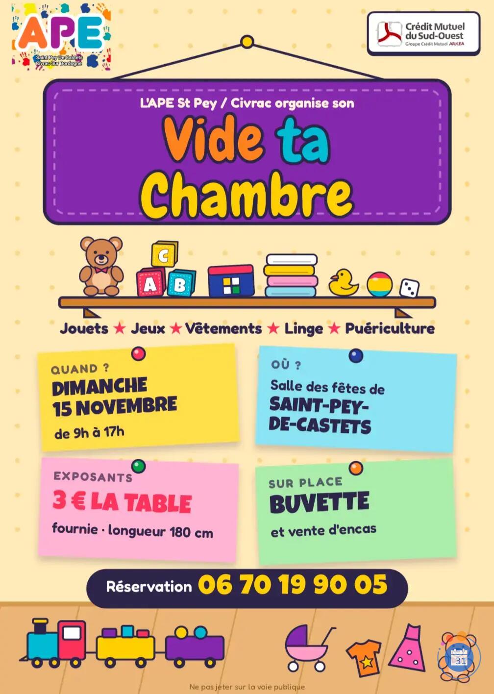 Image Vide ta chambre (photo 1)