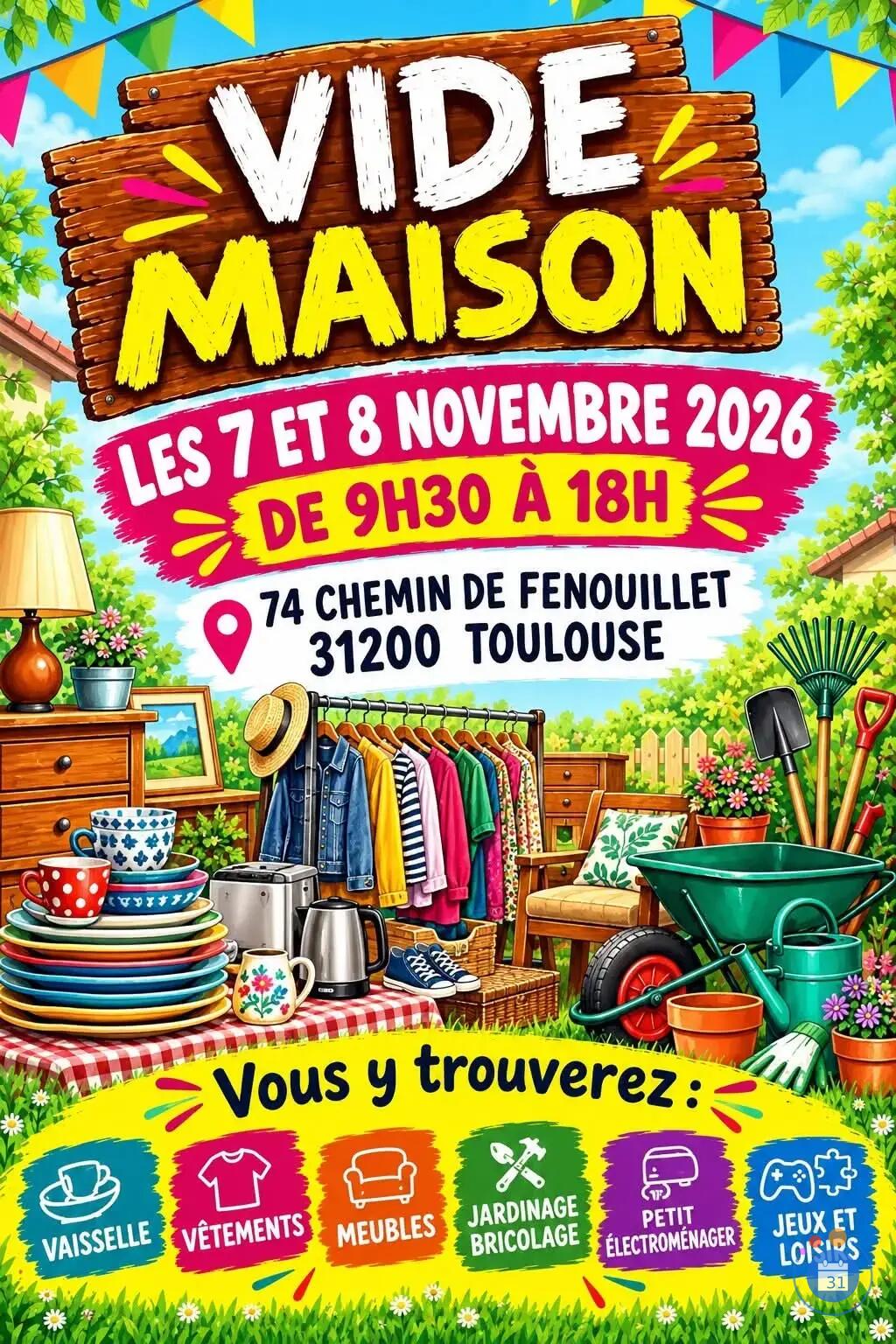 Image Vide maison Toulouse (31200) (photo 1)