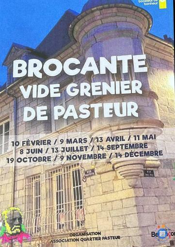 Image Brocante Mensuelle du centre-ville - Quartier Pasteur (photo 1)