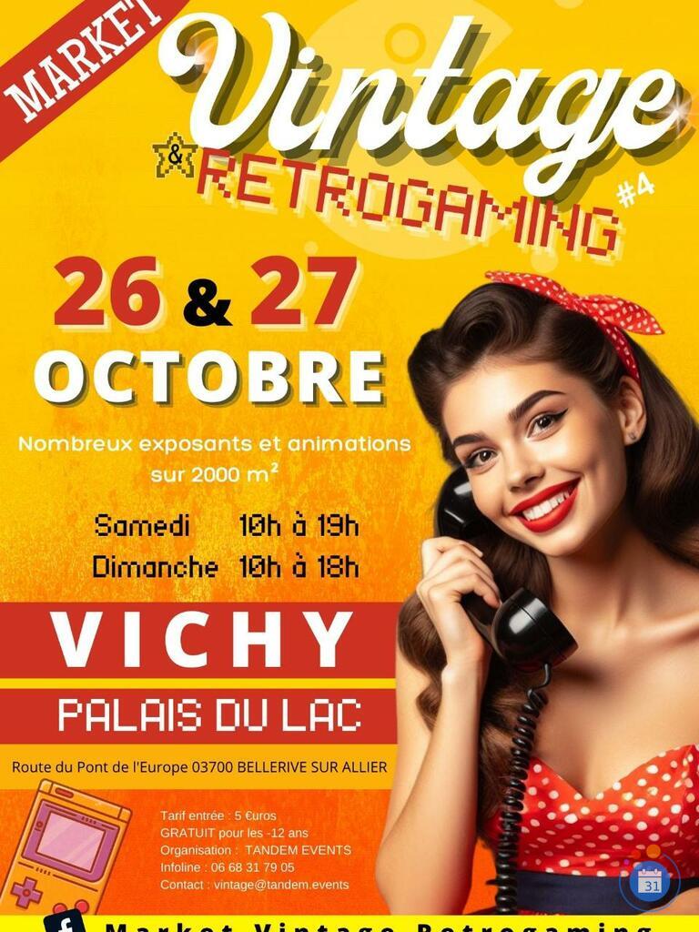Image Market Vintage et Retrogaming de Vichy (photo 1)
