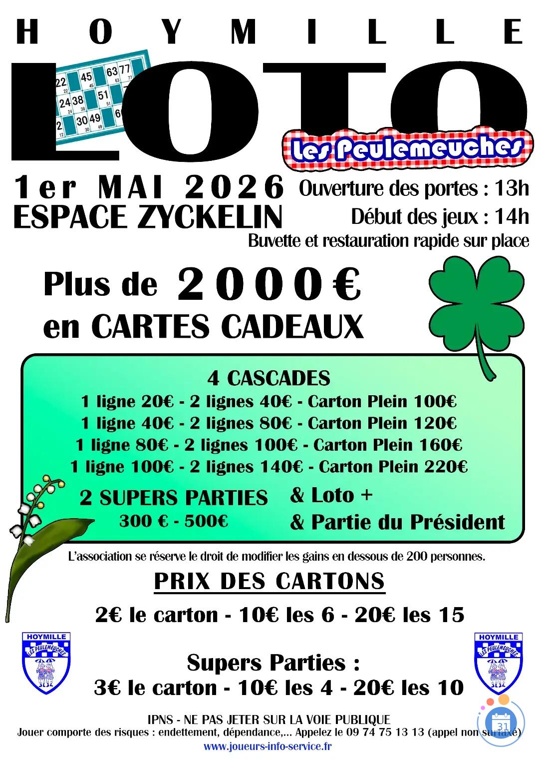 Image Loto du 1 mai (photo 1)