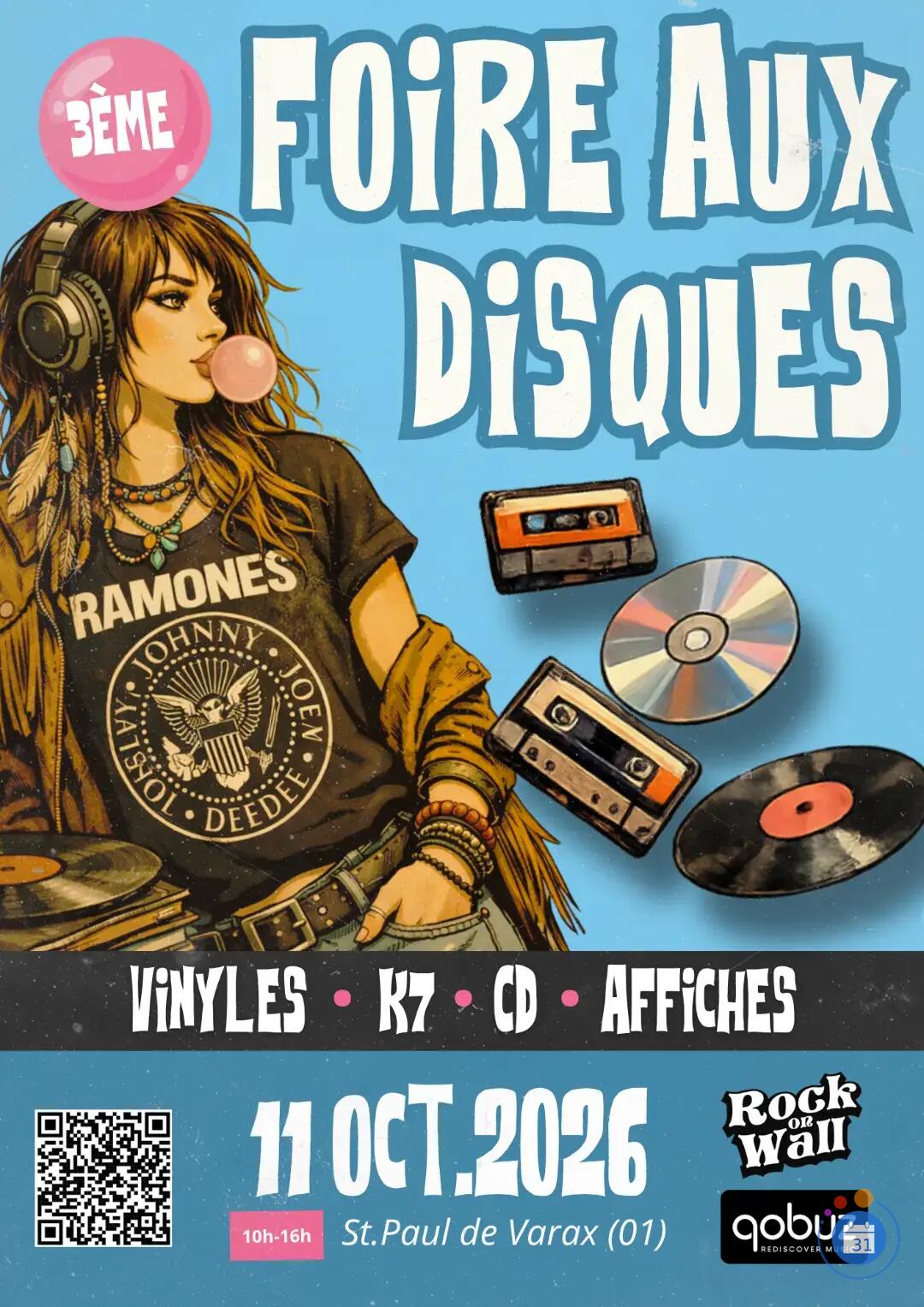 Image 3ème foire aux disques de Saint Paul de Varax (photo 1)