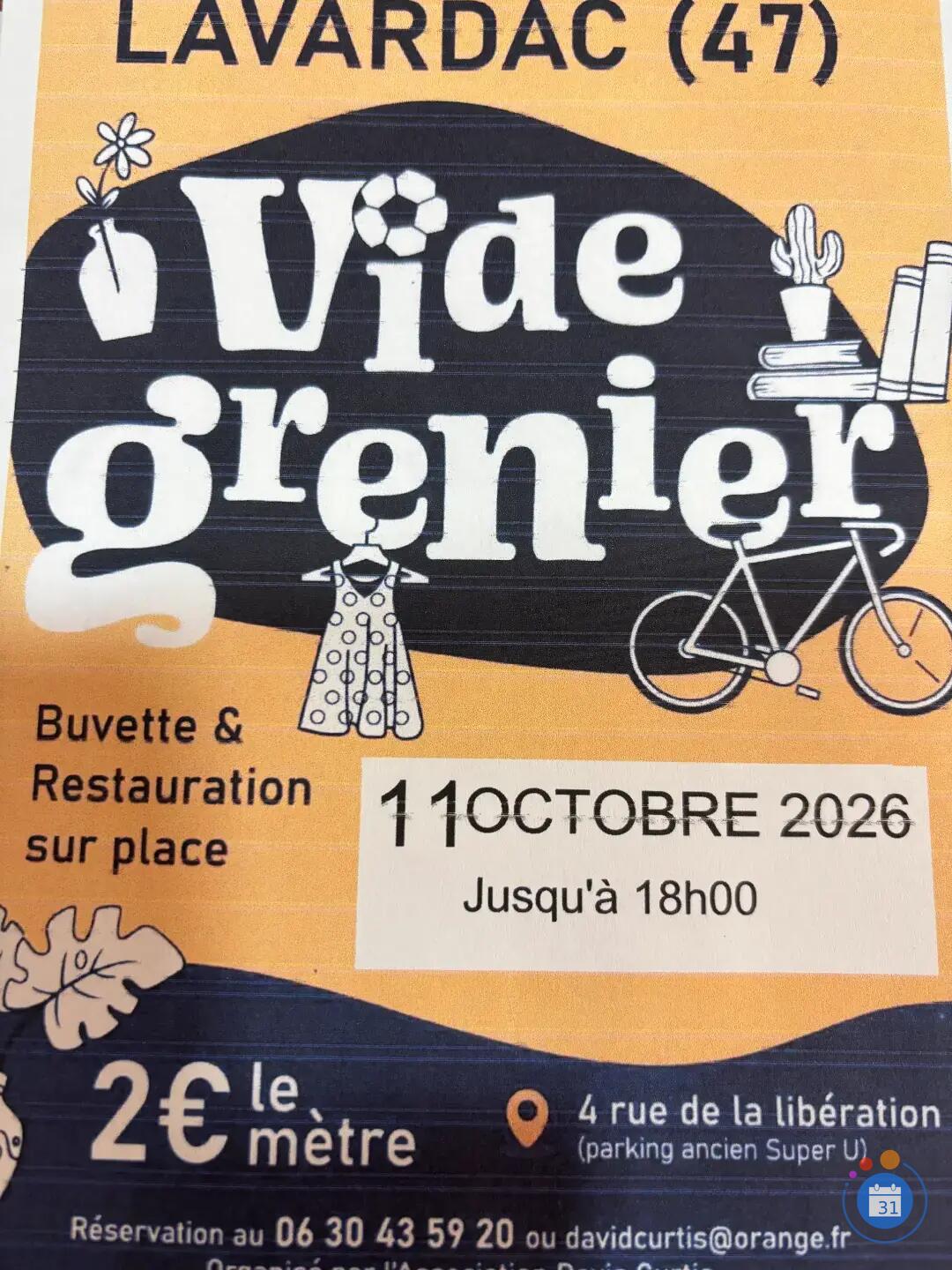 Image VIDE GRENIER (photo 1)