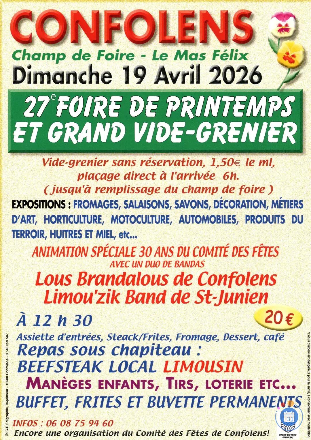 Image Foire de printemps et vide grenier (photo 1)