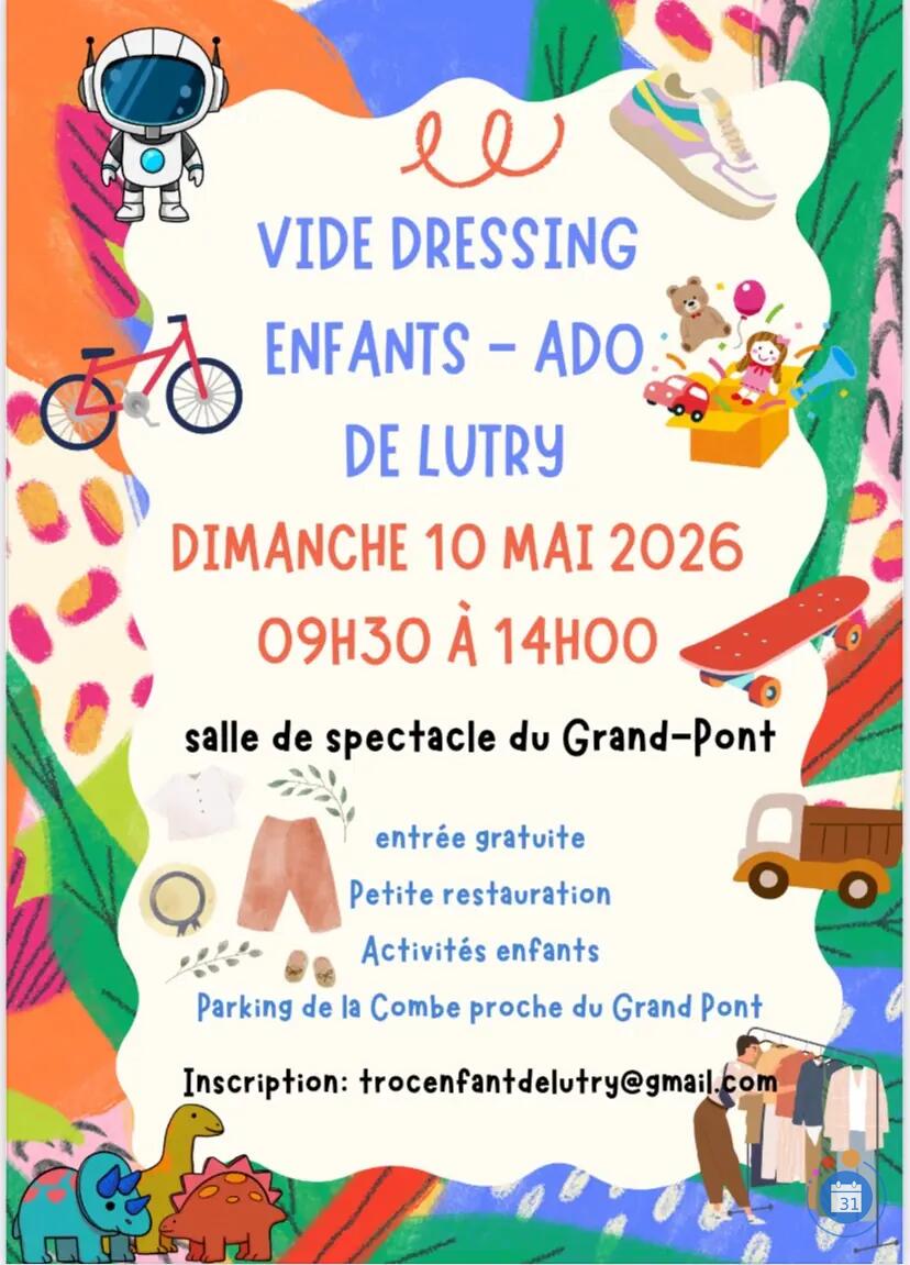 Image Vide dressing enfants et ados de Lutry (photo 1)