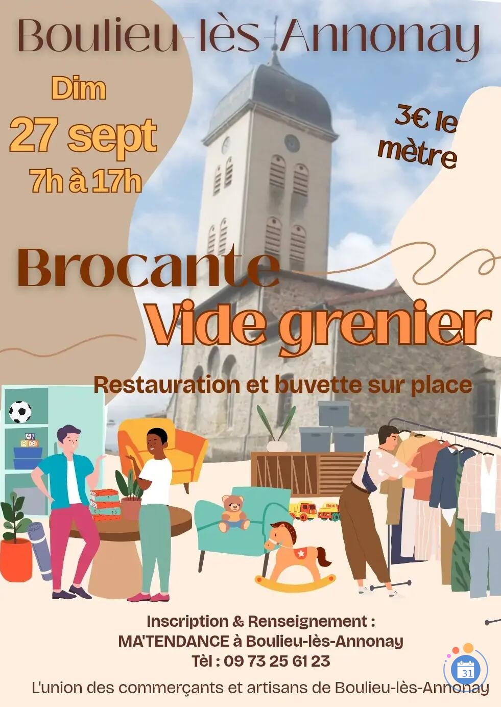 Image Brocante/Vide Grenier Boulieu-lès-Annonay (photo 1)
