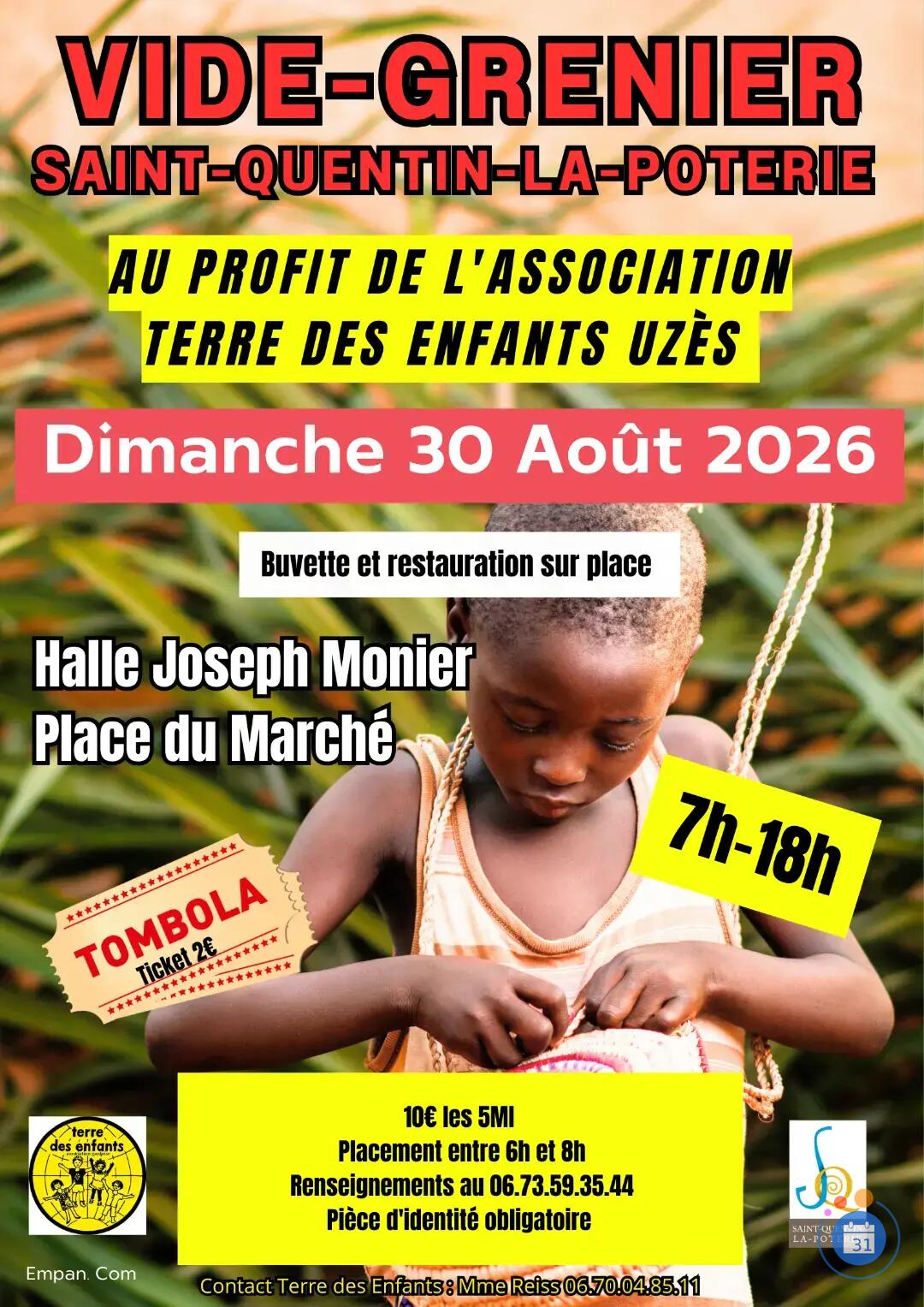 Image Vide-grenier au profit de l'association Terre des Enfants (photo 1)