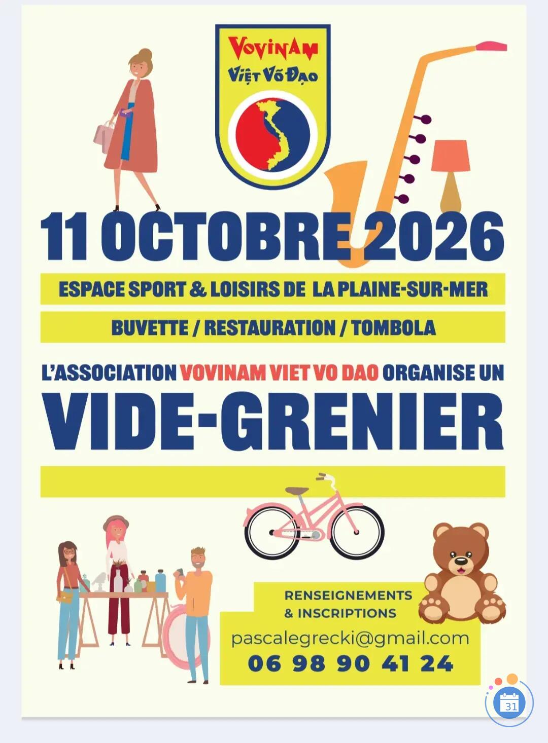 Image Vide grenier du Vovinam Viet Vo Dao (photo 1)