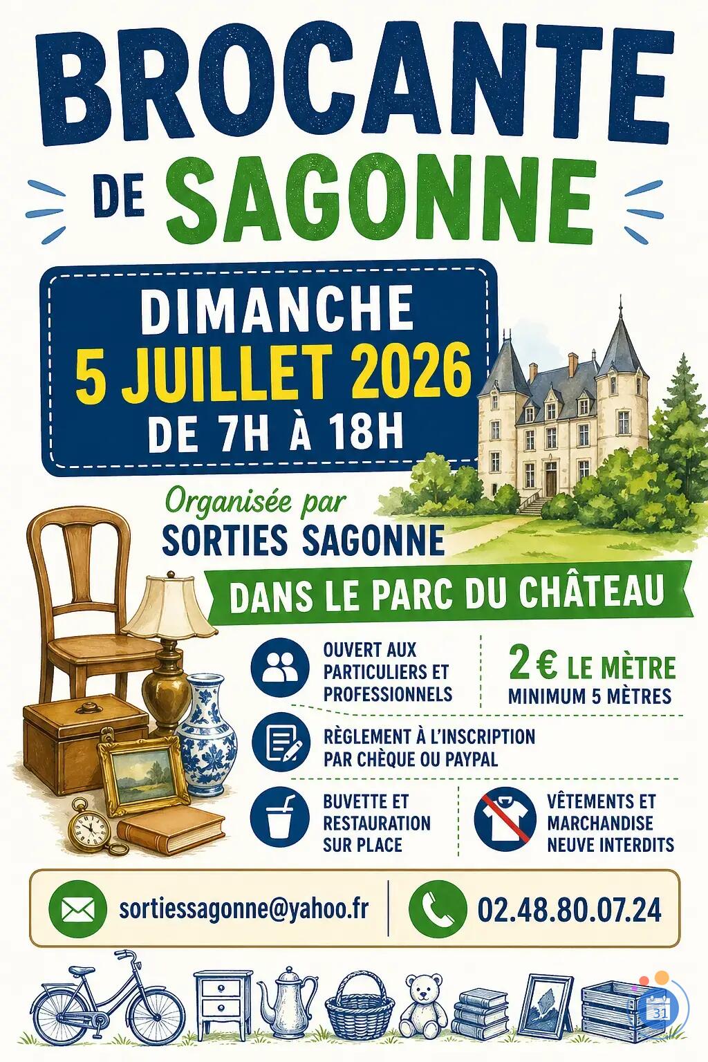 Image Brocante de sagonne (photo 1)