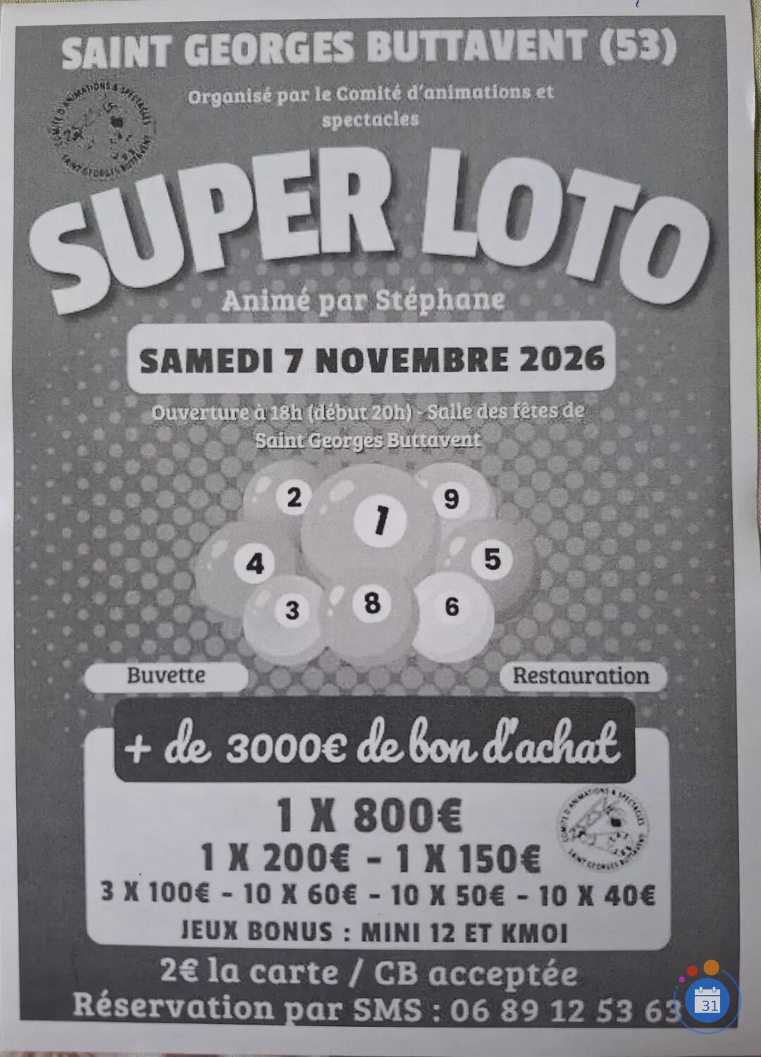 Image Super Loto Animation stéphane (photo 1)