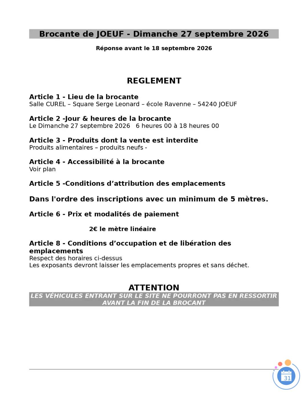 Image la brocante jovicienne (photo 3)