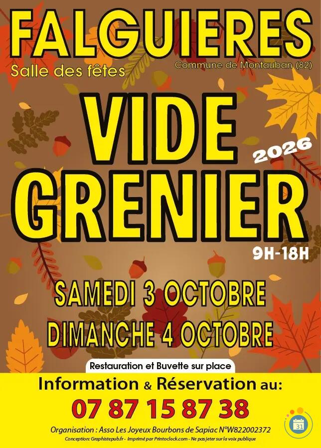 Image Vide Grenier salle des fêtes de FALGUIÈRES (photo 1)