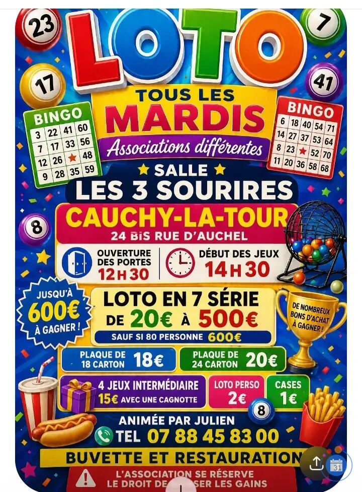 Image Loto pour différentes associations (photo 1)