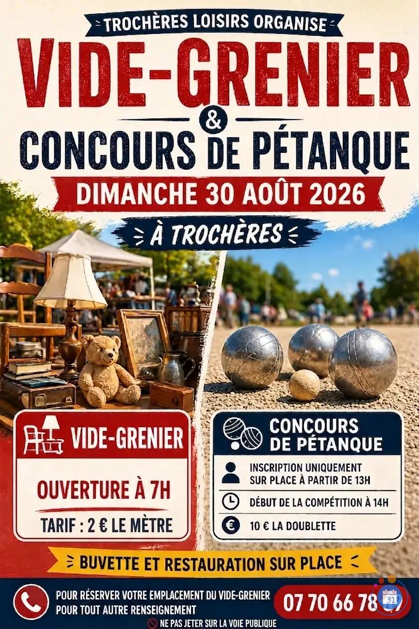 Image Vide Grenier et Concours de Pétanque (photo 1)