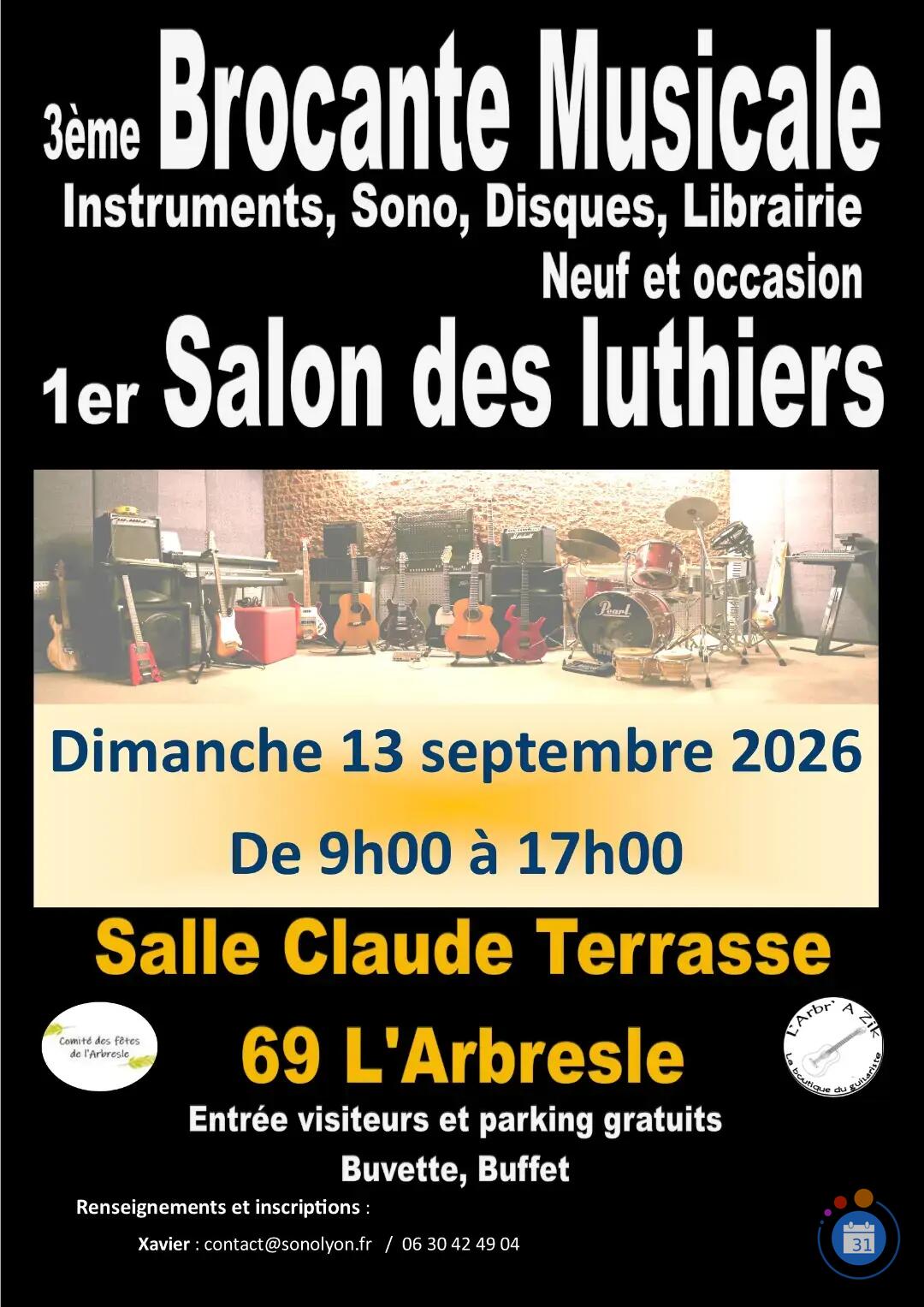 Image 3ème brocante musicale et 1er salon des luthier (photo 1)