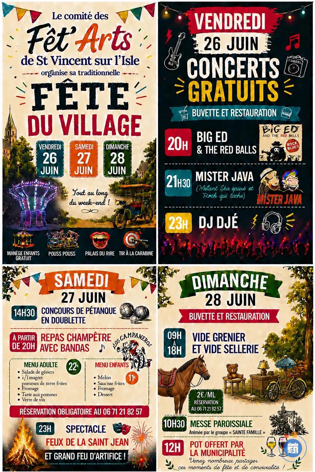 Image Vide grenier et vide sellerie à l’occasion de la fête patronale (photo 1)