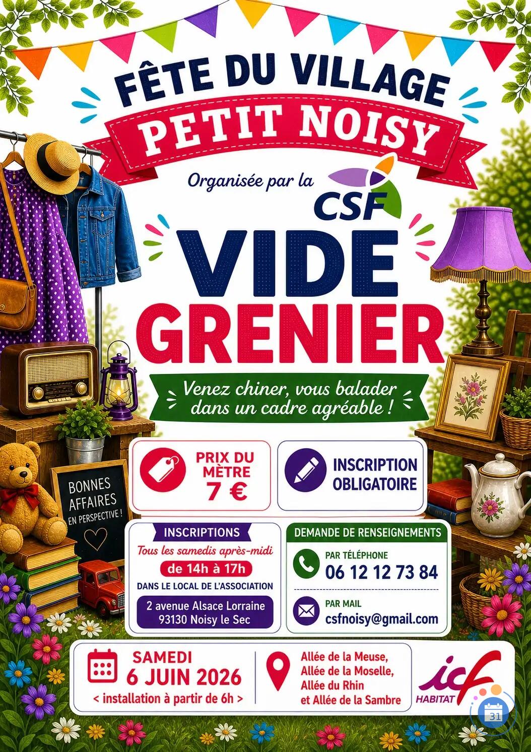 Fête du village Petit Noisy