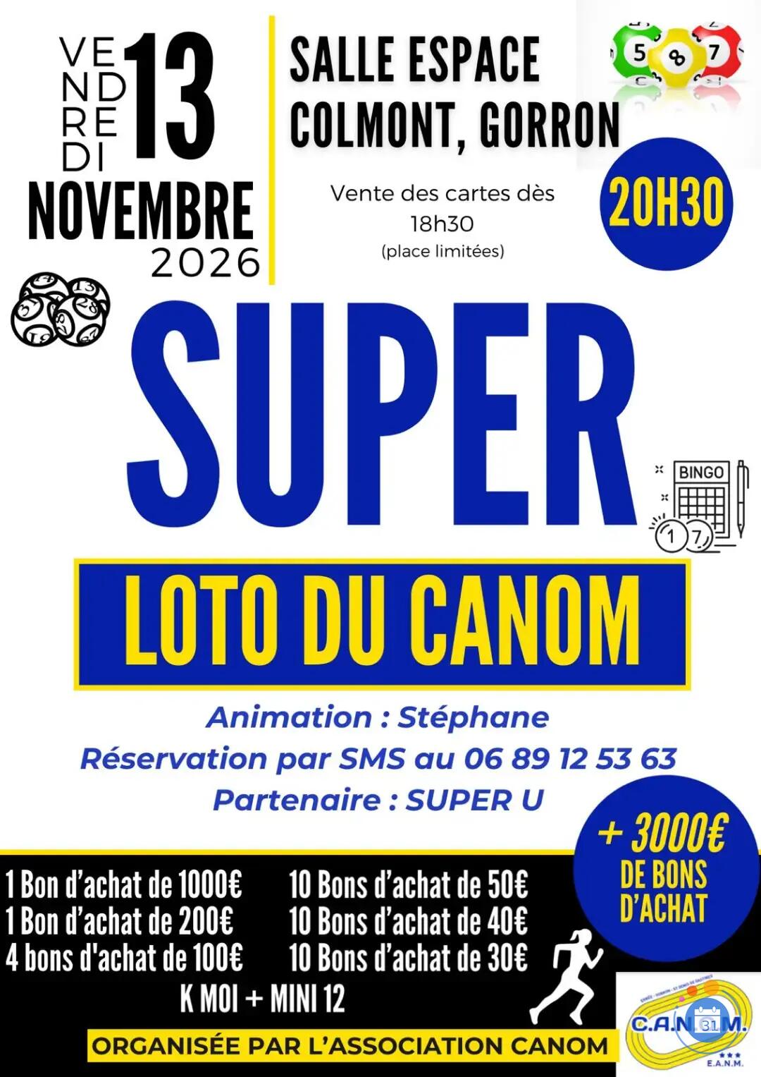Image Super Loto du CANOM Animation stéphane (photo 1)