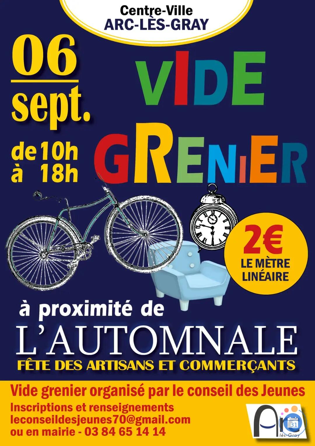 Image Vide greniers d'Arc-lès-gray (photo 1)