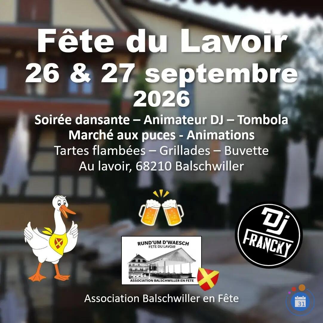 Image Fête du Lavoir - Marché aux puces 2026 (photo 1)