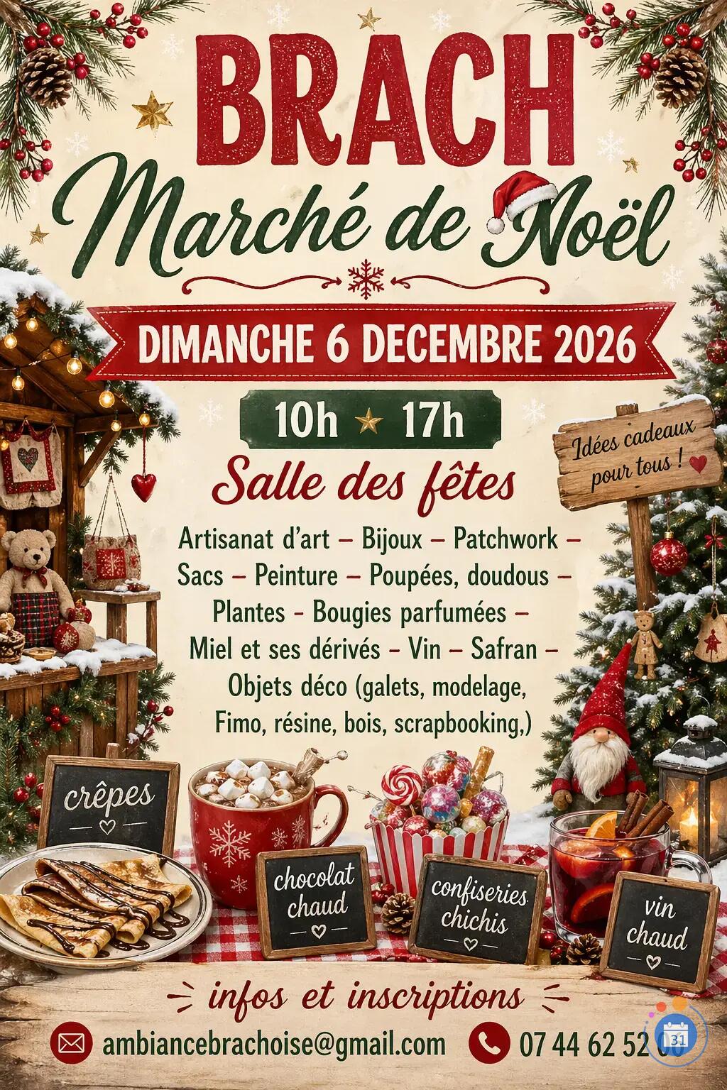 Image Marché de Noël de l'Ambiance Brachoise (photo 1)