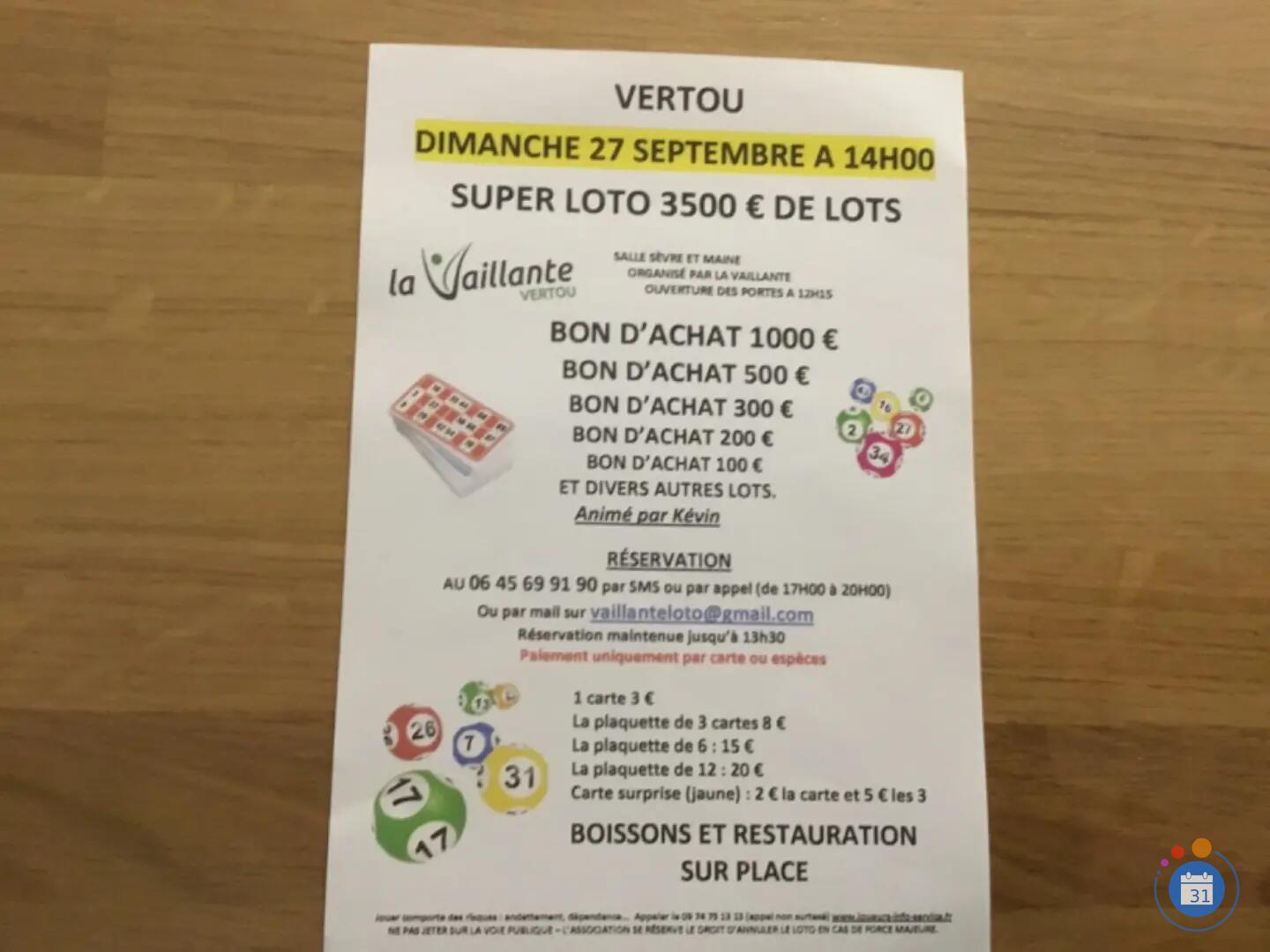 Image Super loto (photo 1)