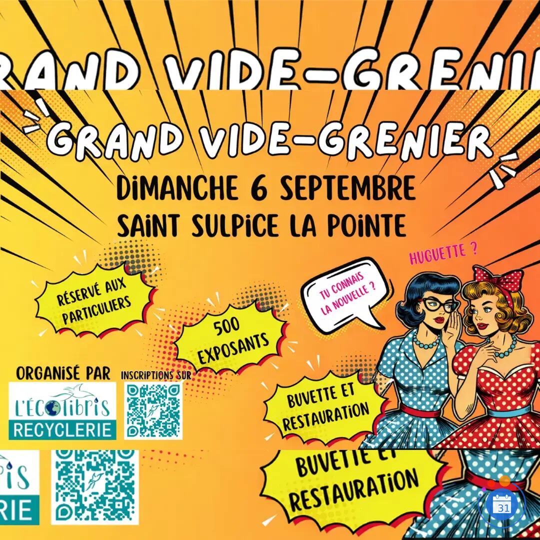 Image Grand Vide Grenier de St Sulpice (photo 1)