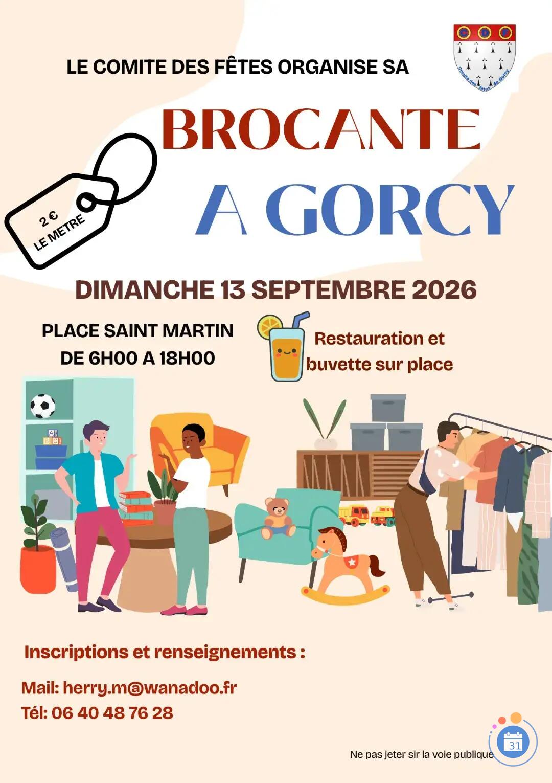 Image vide grenier Gorcy (photo 1)