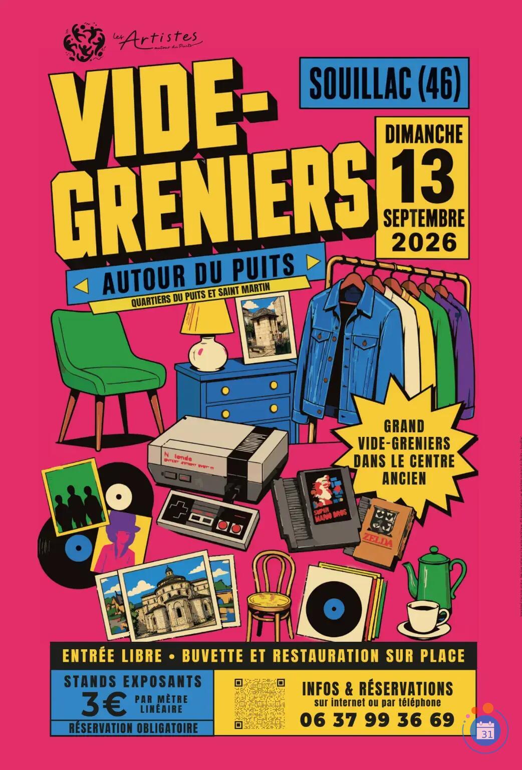 Image Vide-greniers et brocante autour du Puits (photo 1)