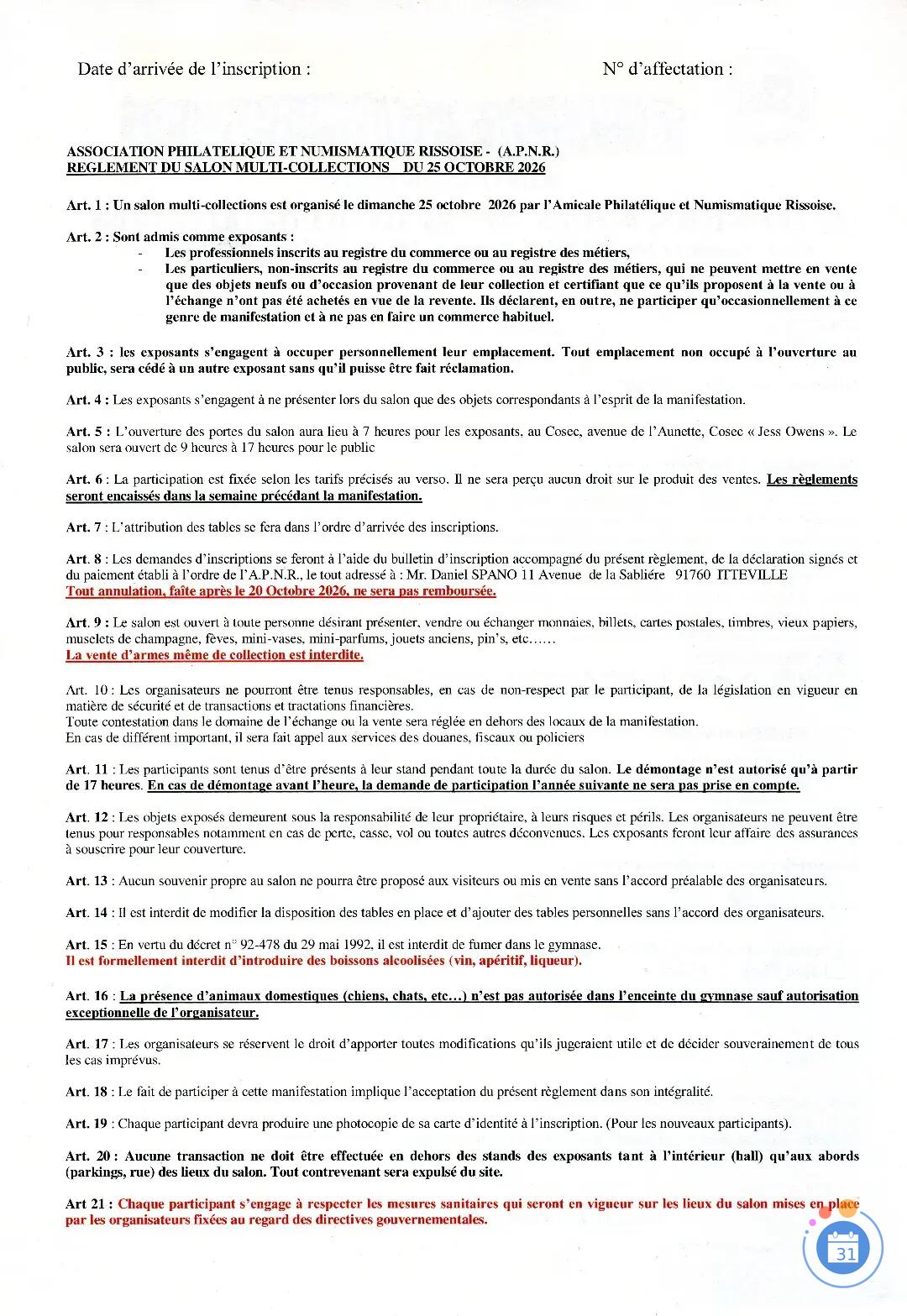 Image 20ème Salon Multi-Collections (photo 2)