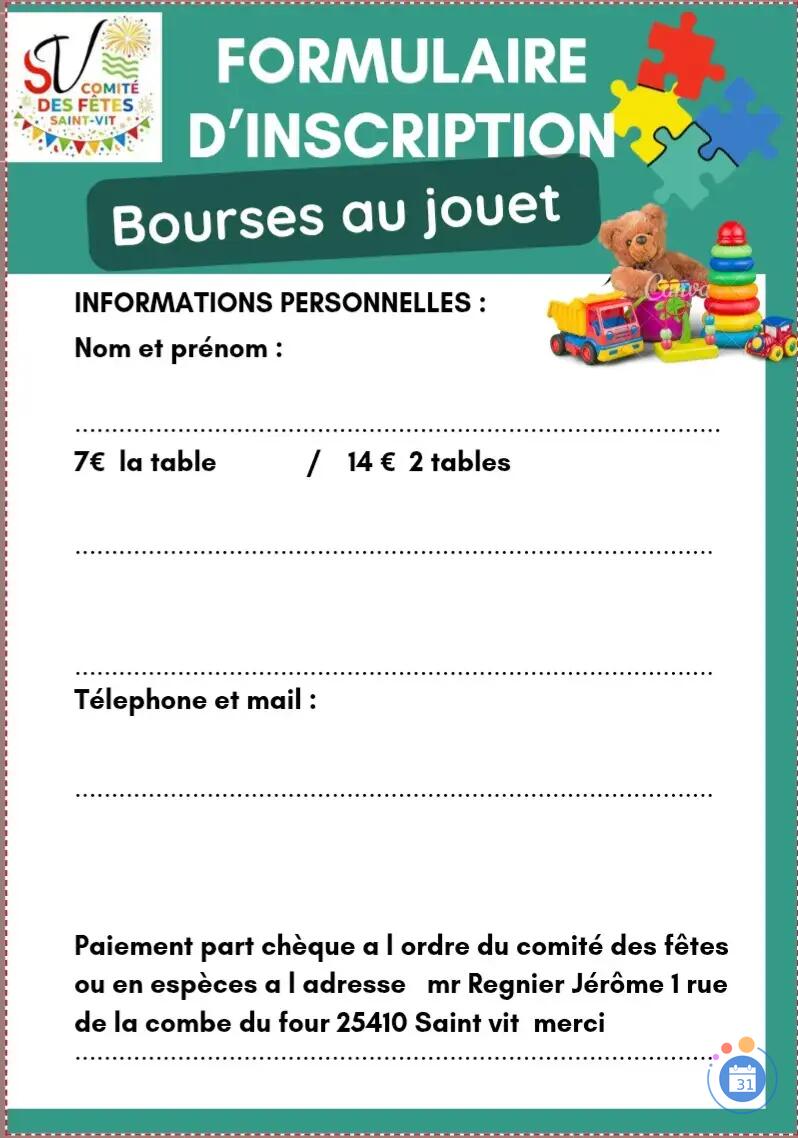 Image Bourses au jouet (photo 2)