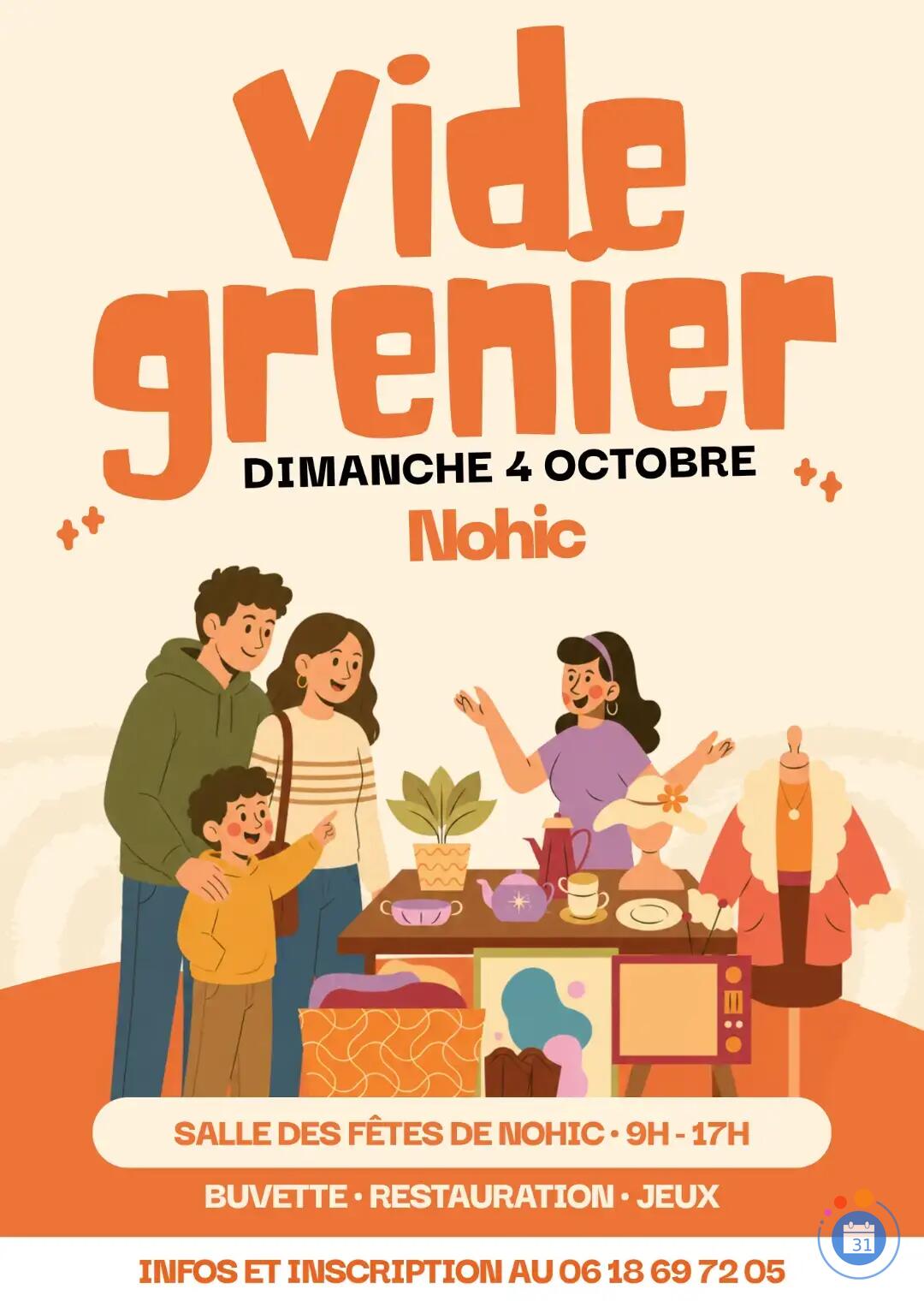 Image Vide Grenier de Nohic (photo 1)